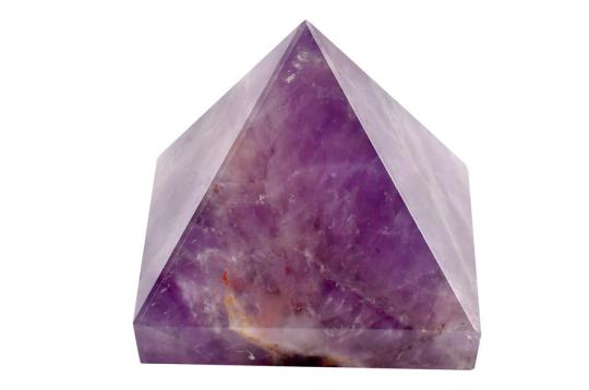 Pyramide aus natürlichem Amethyst (98 g)