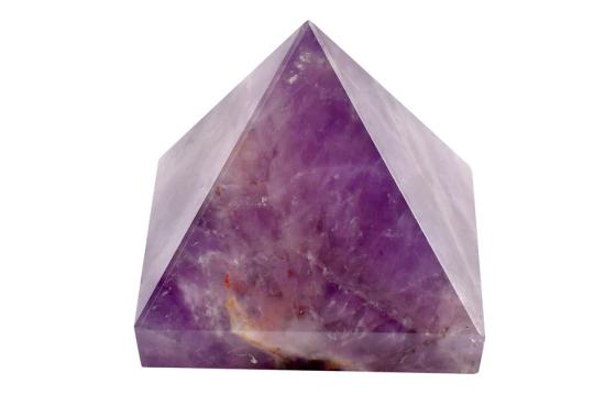 Pyramide aus natürlichem Amethyst (98 g)