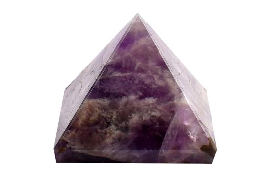 Pyramide aus natürlichem Amethyst (125 g)