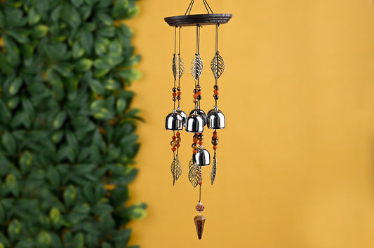 8 Mukhi Tigerauge Windspiel zur Erdung