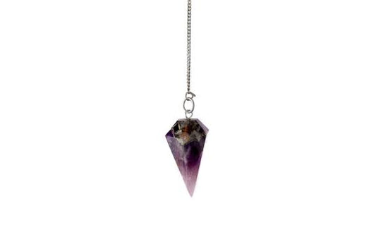 Rutengänger aus Amethyst-Edelsteinen