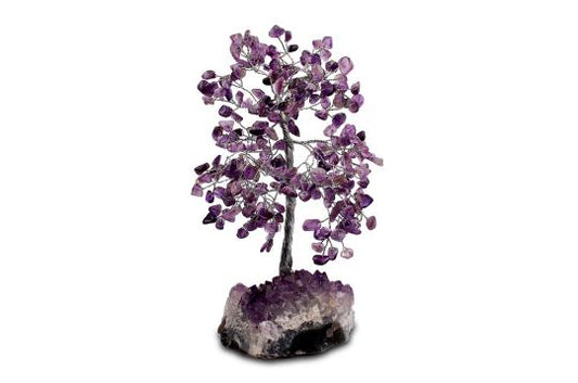 Natürlicher Amethyst Chakra, Vastu Baum – gross