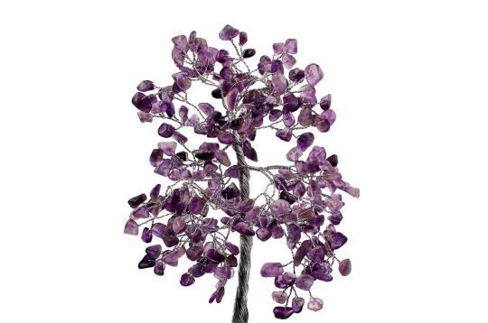 Natürlicher Amethyst Chakra, Vastu Baum – gross