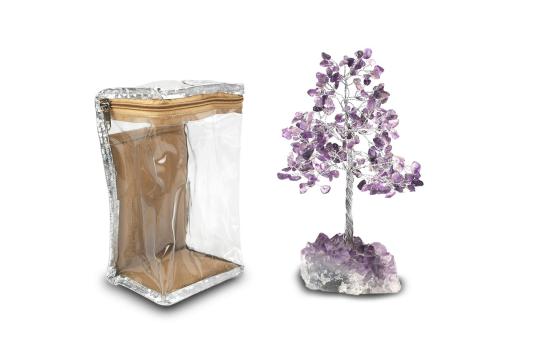 Natürlicher Amethyst Chakra, Vastu Baum – gross