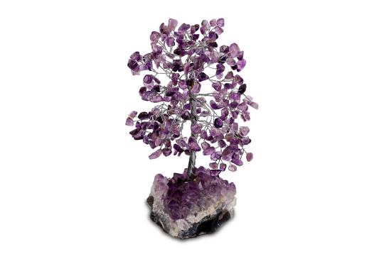 Natürlicher Amethyst Chakra, Vastu Baum – gross