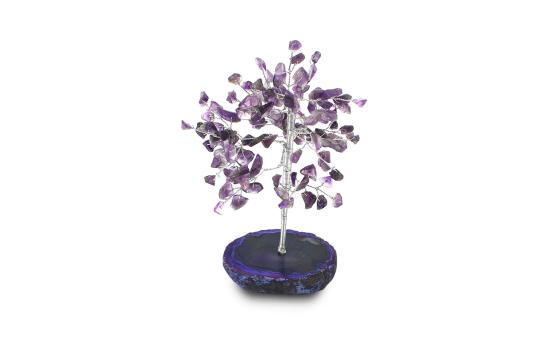 Natürlicher Amethyst Chakra, Vastu Baum – klein